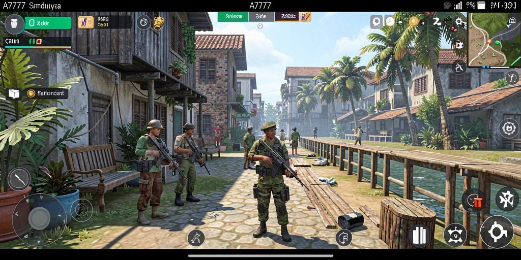 Screenshot gameplay A7777 menampilkan momen seru dalam simulasi kehidupan.