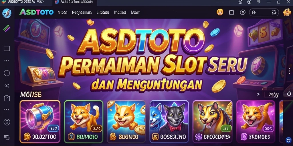 Tampilan menarik gameplay Slot ASDTOTO yang menghibur.