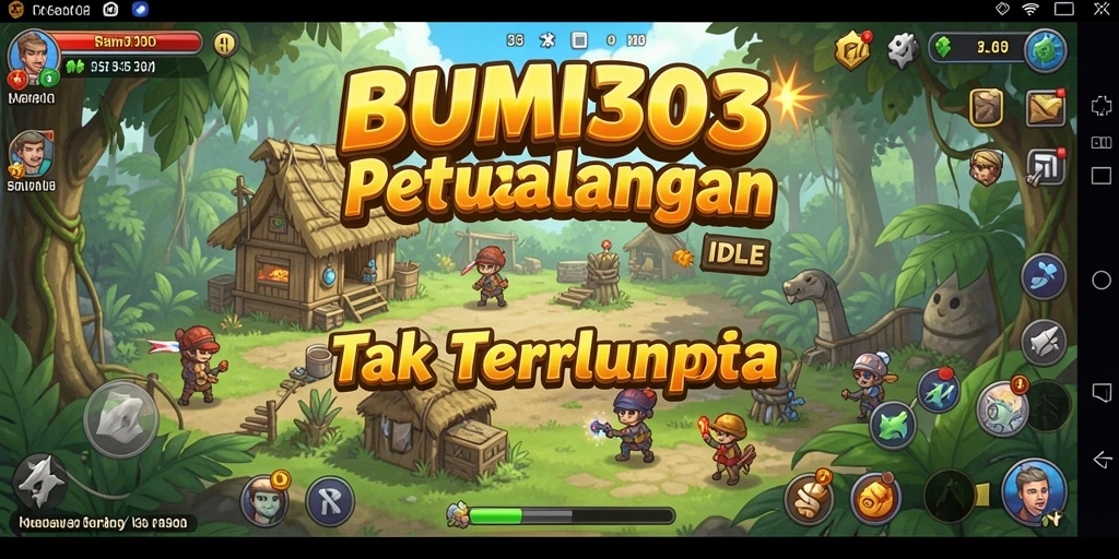Tampilan gameplay BUMI303 yang menarik dan interaktif.