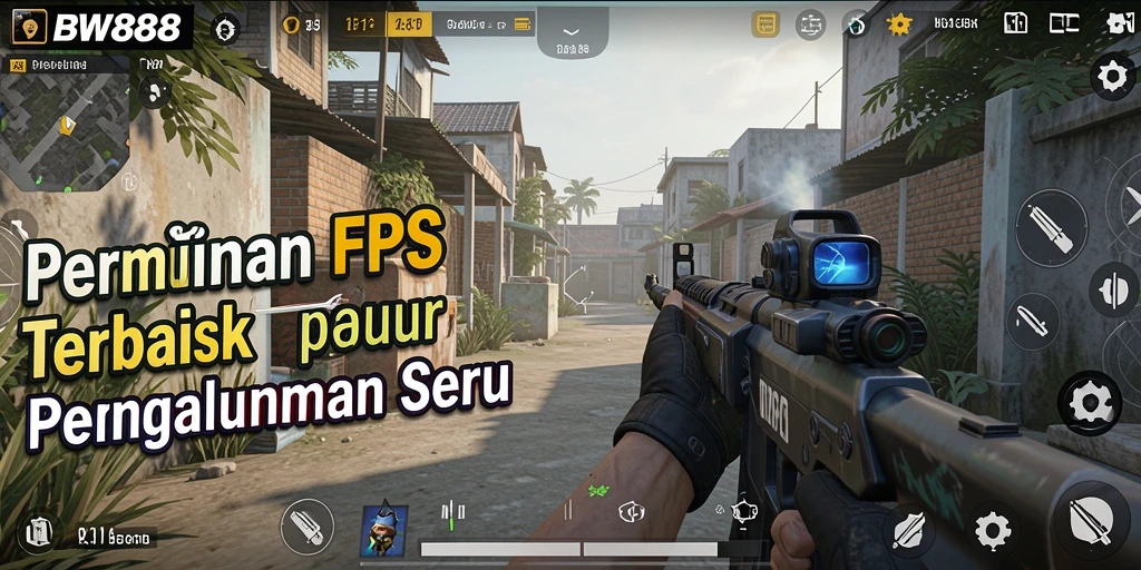 Screenshot BW888 menampilkan aksi pertempuran yang mendebarkan dan strategis.