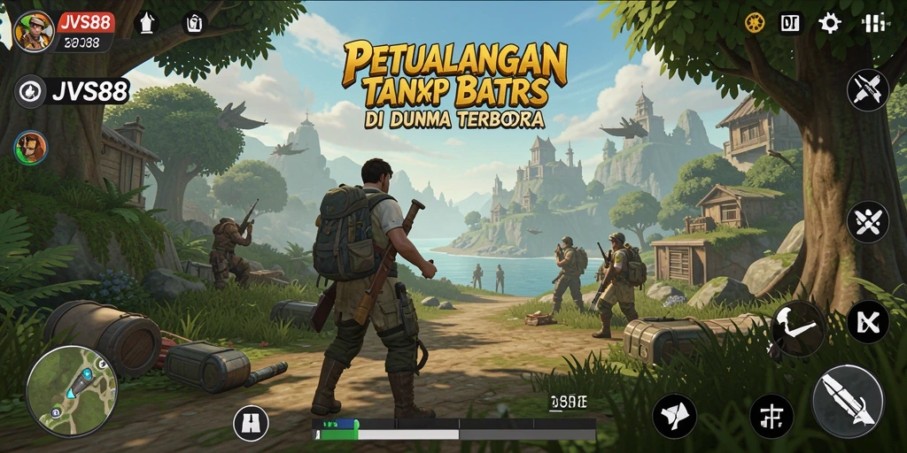 Gameplay menakjubkan di dunia terbuka JVS88