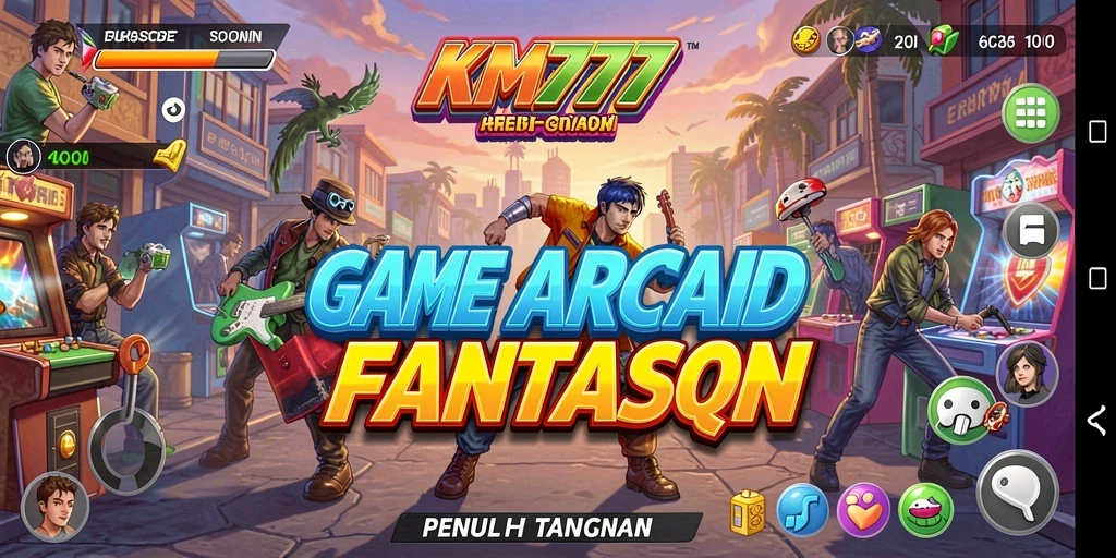 Tampilan gameplay KM777 yang dinamis dan menantang.