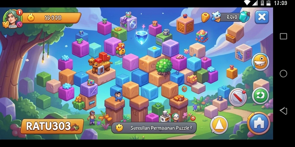 Tampilan gameplay RATU303 yang seru dan penuh warna.