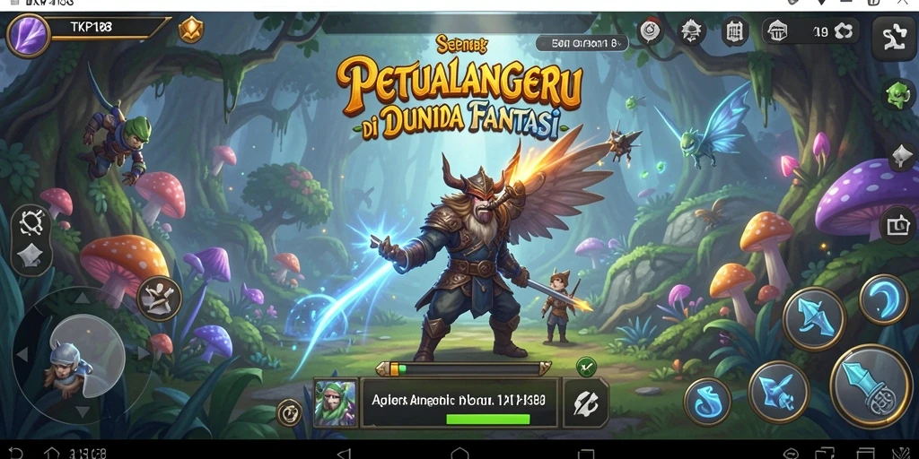 Screenshot gameplay TKP188 dengan petualangan seru dan grafis memukau.